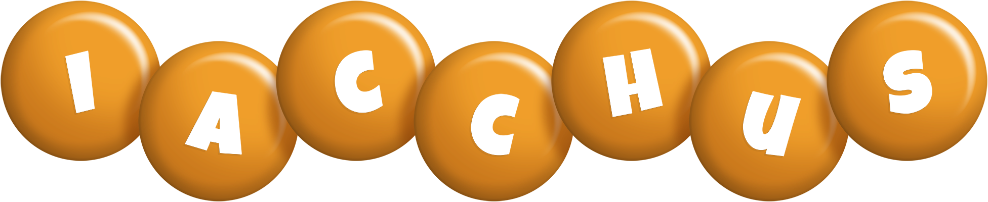 Iacchus candy-orange logo