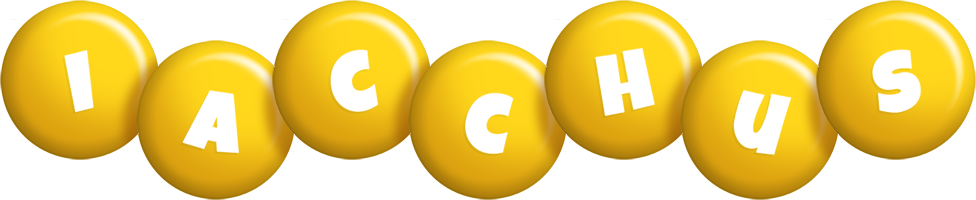 Iacchus candy-yellow logo