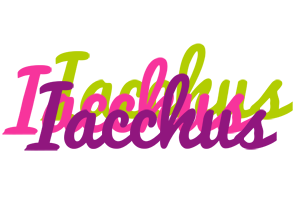 Iacchus flowers logo