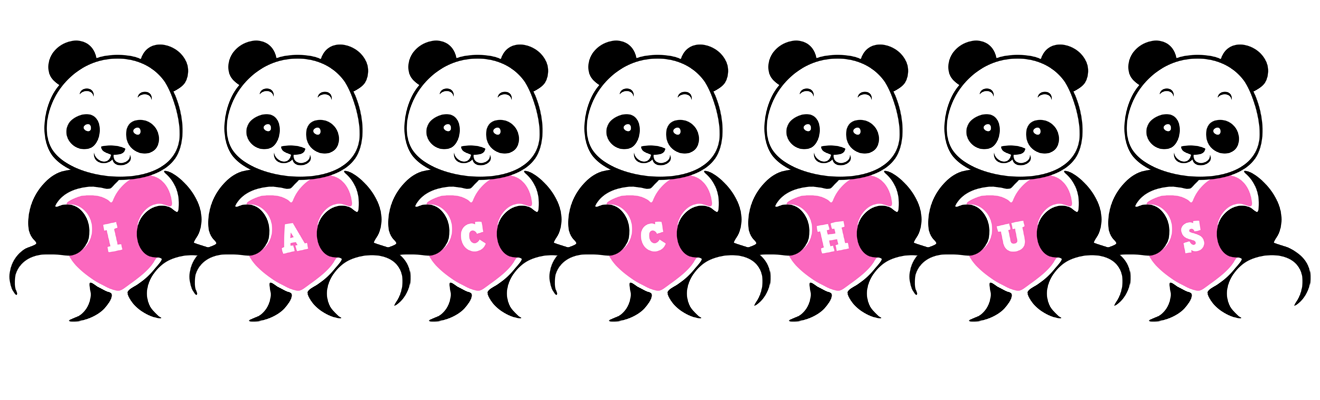 Iacchus love-panda logo