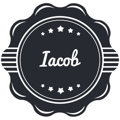 Iacob badge logo