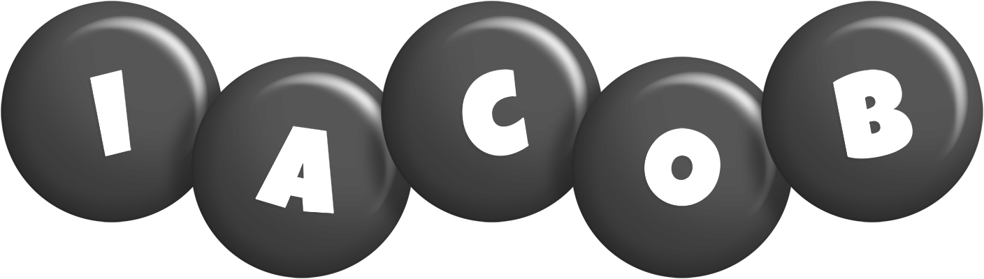 Iacob candy-black logo