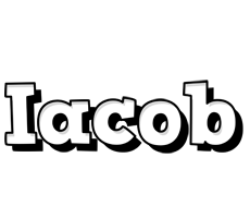 Iacob snowing logo