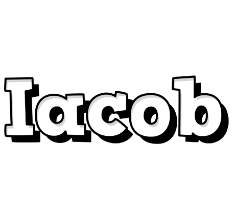 Iacob snowing logo