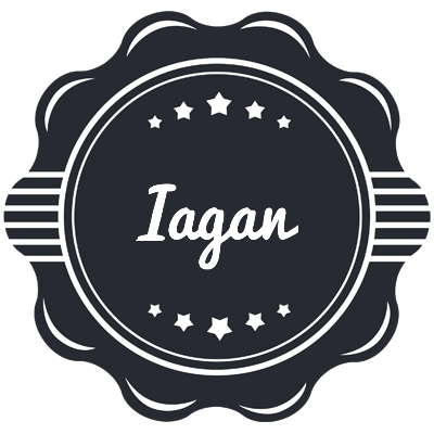 Iagan badge logo