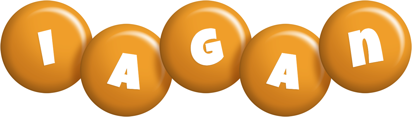 Iagan candy-orange logo