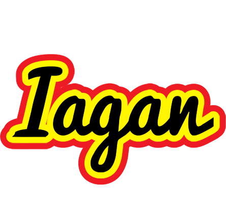 Iagan flaming logo