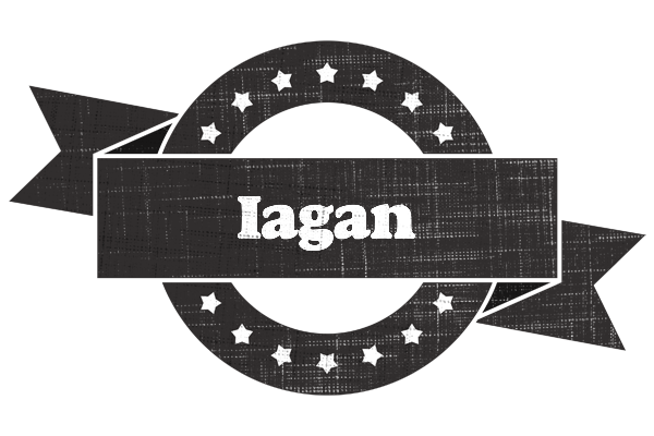 Iagan grunge logo