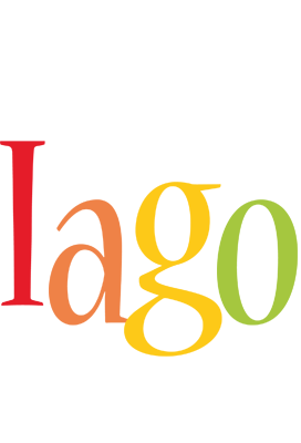 Iago birthday logo