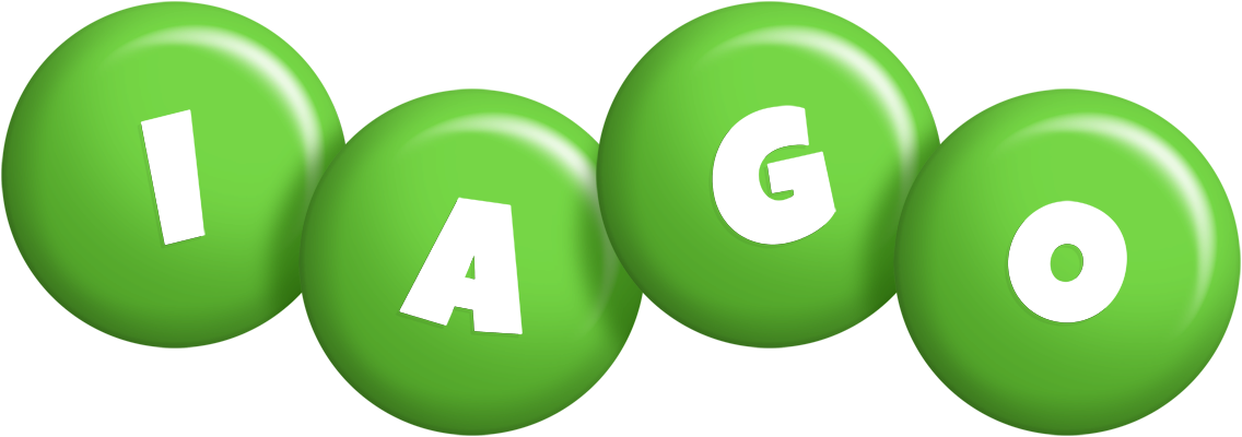 Iago candy-green logo