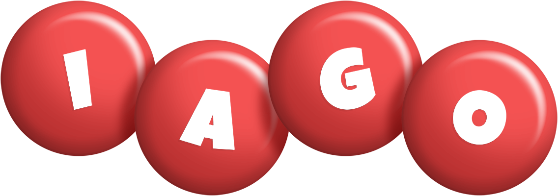 Iago candy-red logo