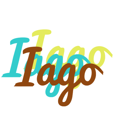 Iago cupcake logo