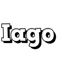 Iago snowing logo