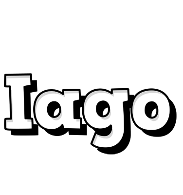 Iago snowing logo