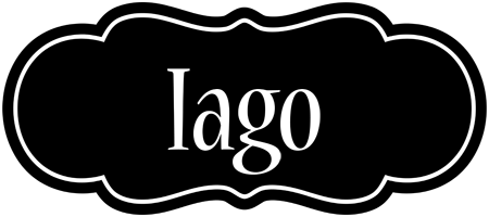 Iago welcome logo