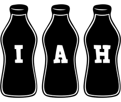 Iah bottle logo