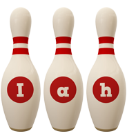 Iah bowling-pin logo