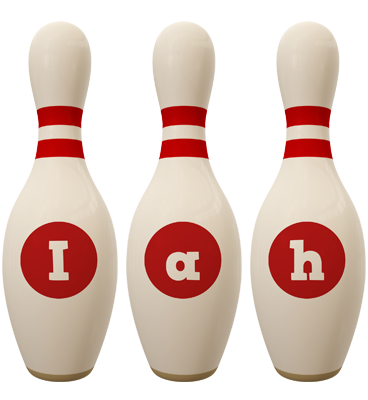 Iah bowling-pin logo