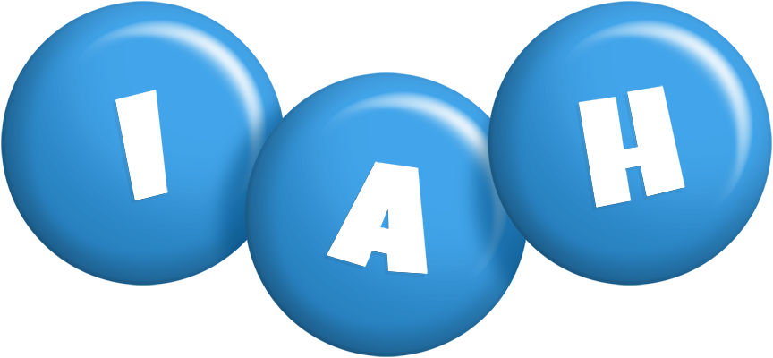 Iah candy-blue logo