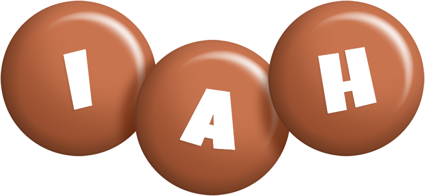 Iah candy-brown logo