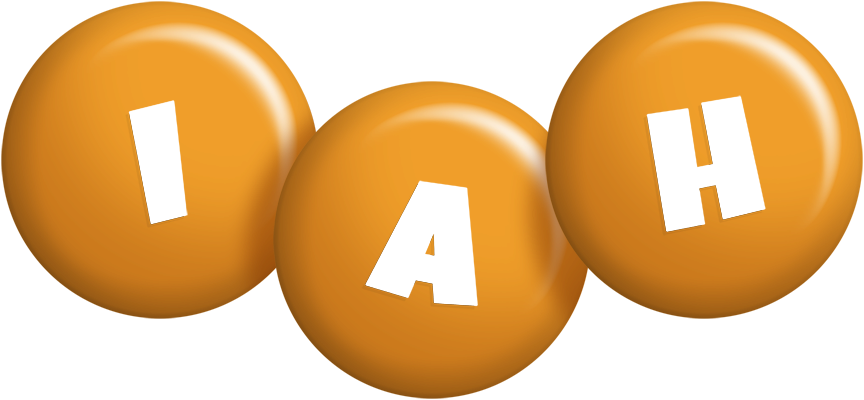 Iah candy-orange logo