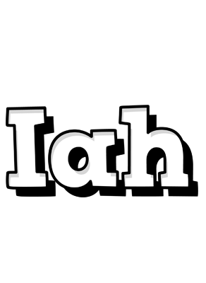 Iah snowing logo