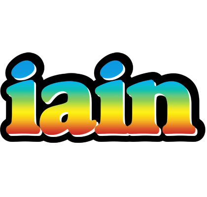 Iain color logo