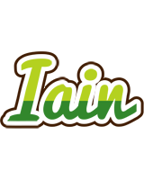 Iain golfing logo