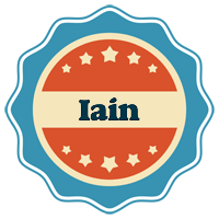 Iain labels logo