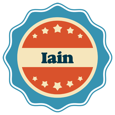 Iain labels logo