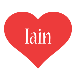 Iain love logo