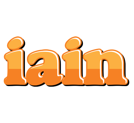 Iain orange logo