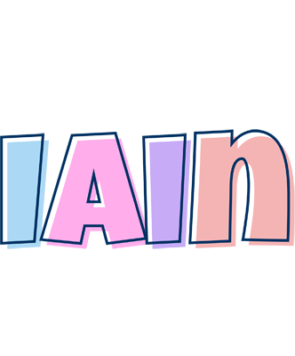 Iain pastel logo