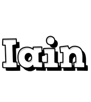 Iain snowing logo