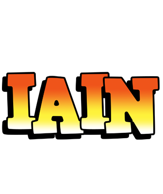 Iain sunset logo
