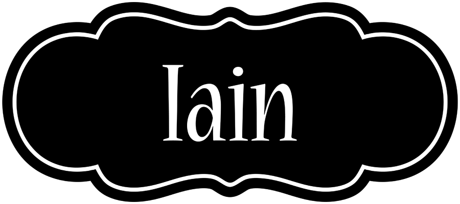Iain welcome logo