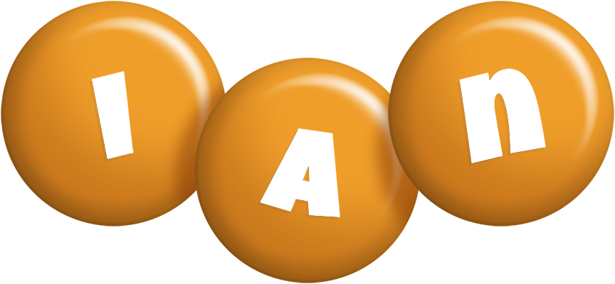 Ian candy-orange logo