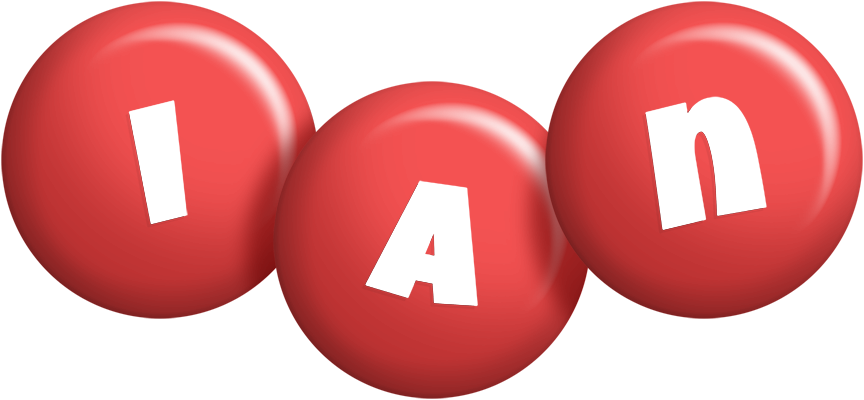 Ian candy-red logo