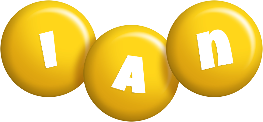 Ian candy-yellow logo
