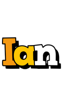 Ian cartoon logo
