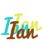Ian cupcake logo