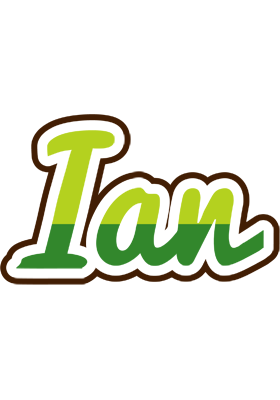 Ian golfing logo