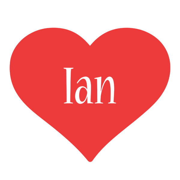 Ian love logo