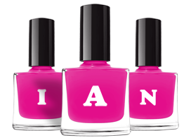 Ian nails logo