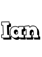 Ian snowing logo