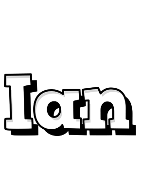 Ian snowing logo