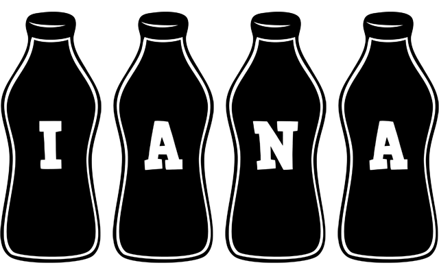 Iana bottle logo