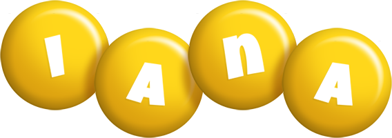 Iana candy-yellow logo