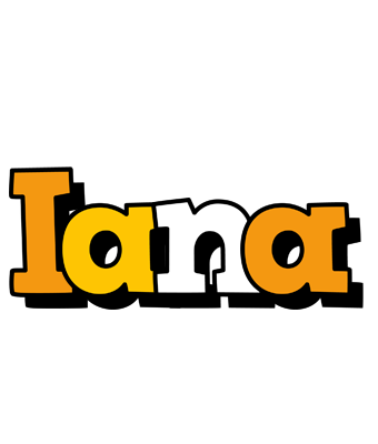 Iana cartoon logo