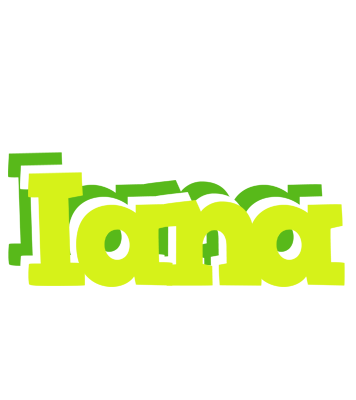 Iana citrus logo